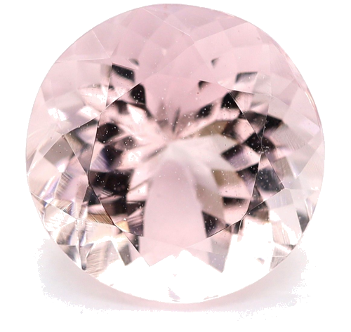 3.48 carat PINK Round Morganite (1)