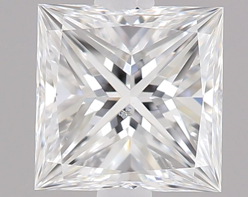 0.5 carat D-SI1 Natūralus Princess Deimantas (1)