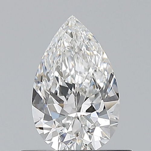 0.53 carat E-VS1 Natūralus Pear Deimantas (1)