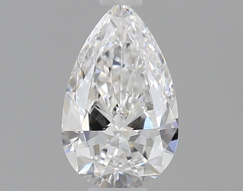 0.3 carat D-VVS1 Natūralus Pear Deimantas (1)