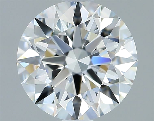 1.37 carat F-VVS1 Excellent cut Natūralus Round Deimantas (1)