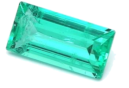 0.41 carat GREEN STEP cut Other Smaragdas (1)