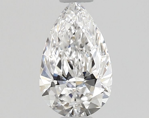 0.5 carat D-VS2 Natūralus Pear Deimantas (1)