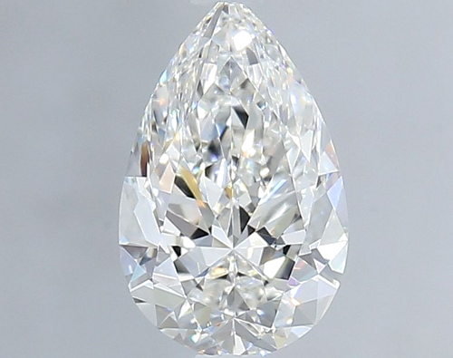 1.01 carat G-VVS2 Natūralus Pear Deimantas (1)