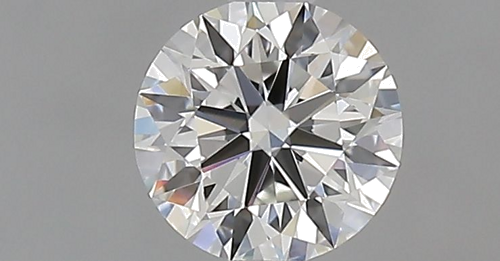 0.51 carat H-IF Excellent cut Natūralus Round Deimantas (1)