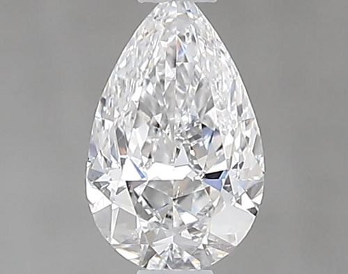 0.5 carat D-SI1 Natūralus Pear Deimantas (1)