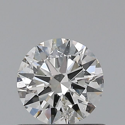 0.5 carat F-SI2 Excellent cut Natūralus Round Deimantas (1)