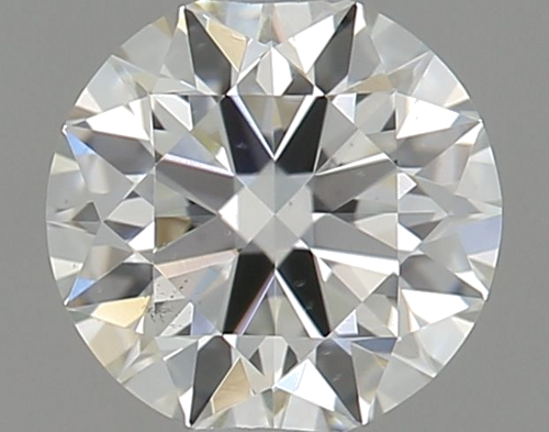 0.43 carat J-SI1 Excellent cut Natūralus Round Deimantas (1)