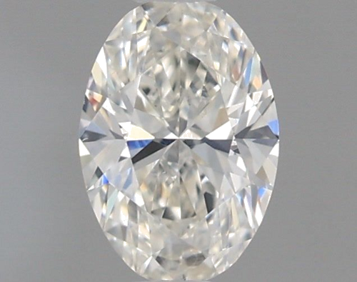 0.45 carat I-VS2 Natūralus Oval Deimantas (1)