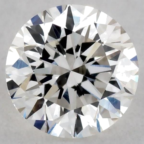 0.24 carat I-VVS2 Very Good cut Natūralus Round Deimantas (1)