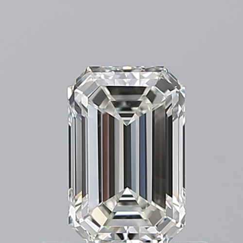 0.72 carat I-VVS1 Natūralus Emerald Deimantas (1)