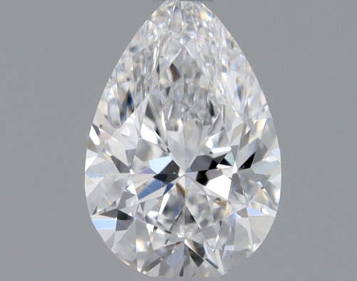 0.3 carat D-VS1 Natūralus Pear Deimantas (1)