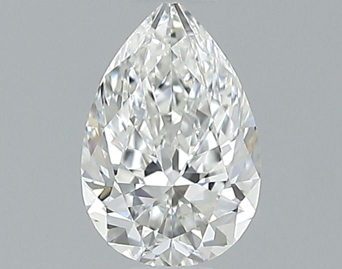 0.5 carat G-VVS1 Natūralus Pear Deimantas (1)