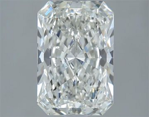 2.04 carat H-SI1 Natūralus Radiant Deimantas (1)