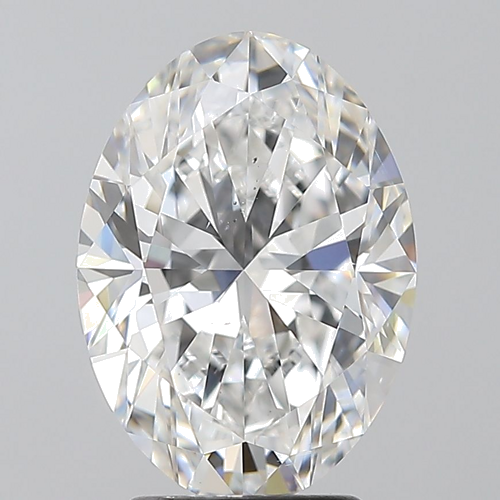 3.02 carat E-SI1 Natūralus Oval Deimantas (1)