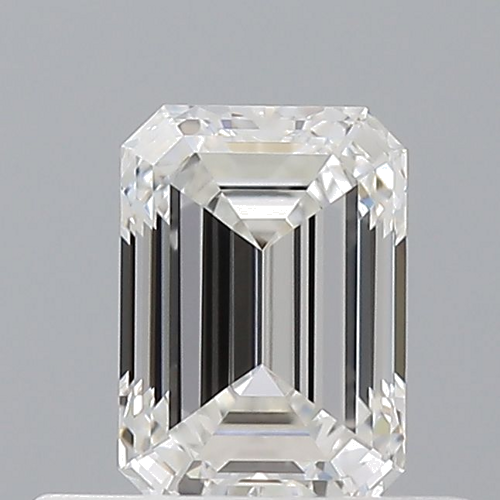 0.5 carat F-VVS2 Natūralus Emerald Deimantas (1)