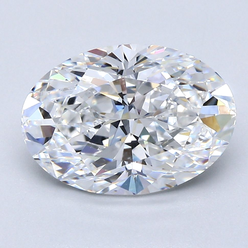 3.38 carat D-VS1 Natūralus Oval Deimantas (1)