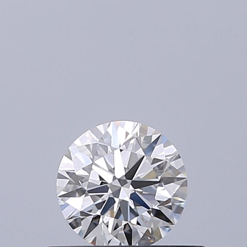 0.37 carat F-VVS1 Excellent cut Natūralus Round Deimantas (1)