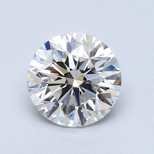 0.84 carat G-SI1 Very Good cut Natūralus Round Deimantas (1)