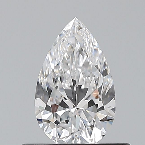 0.5 carat D-VS1 Natūralus Pear Deimantas (1)