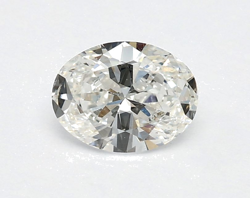 0.49 carat F-SI1 Natūralus Oval Deimantas (1)