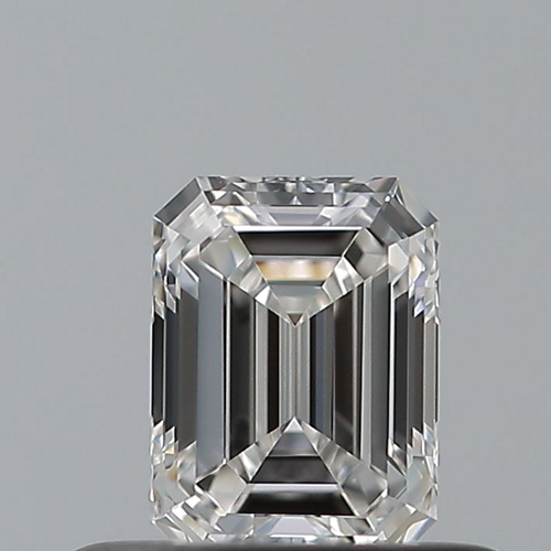 0.38 carat F-VVS1 Natūralus Emerald Deimantas (1)