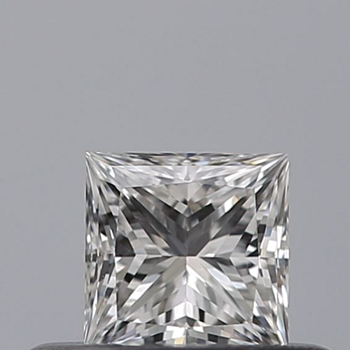 0.31 carat D-VVS2 Natūralus Princess Deimantas (1)
