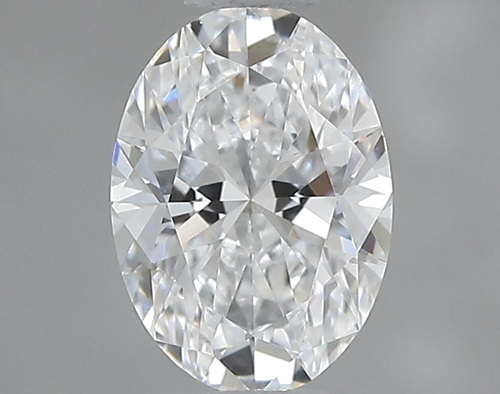 0.5 carat D-VS2 Natūralus Oval Deimantas (1)