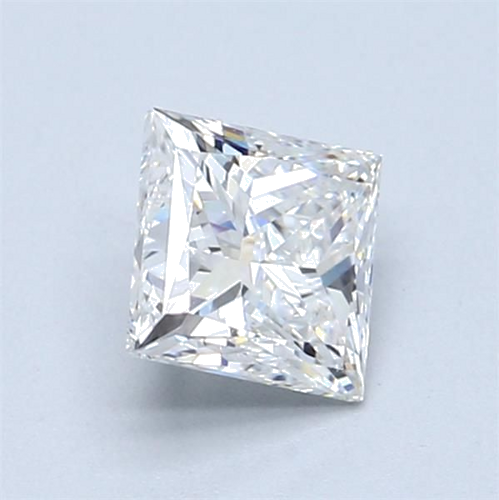 1.04 carat G-VS2 Natūralus Princess Deimantas (1)