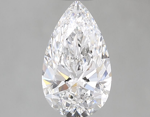 0.79 carat D-VS2 Natūralus Pear Deimantas (1)