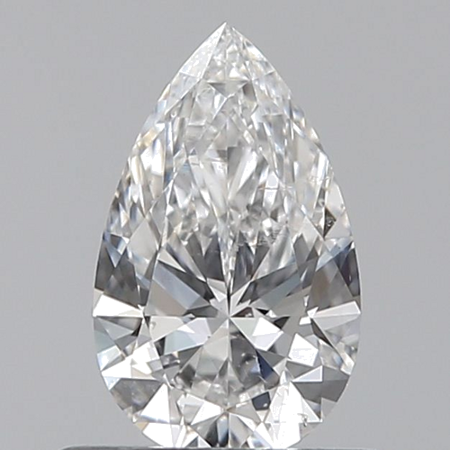 0.5 carat E-SI1 Natūralus Pear Deimantas (1)