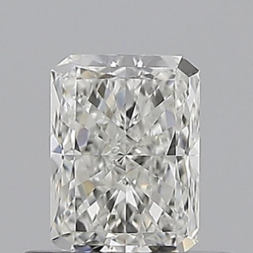 0.5 carat G-VVS1 Natūralus Radiant Deimantas (1)