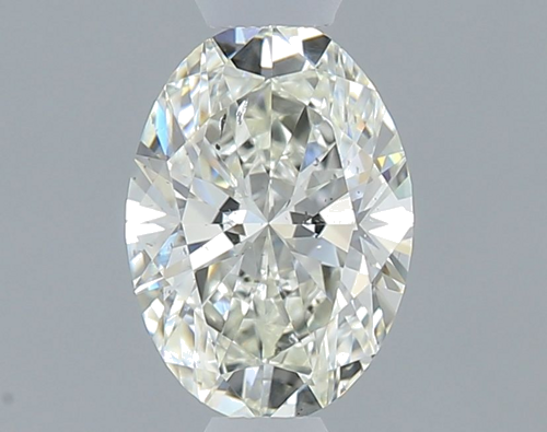 0.5 carat J-SI1 Natūralus Oval Deimantas (1)