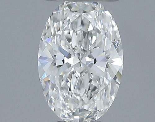 0.45 carat F-VVS1 Natūralus Oval Deimantas (1)