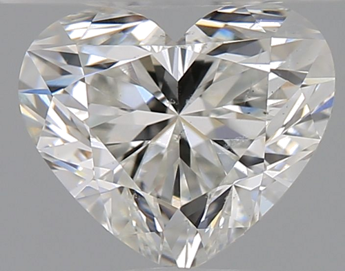 1.0 carat H-SI1 Natūralus Heart Deimantas (1)