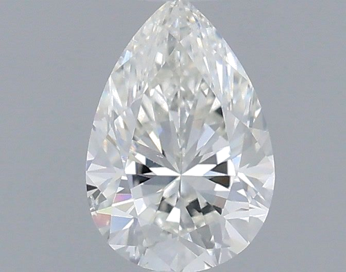 0.53 carat I-SI1 Natūralus Pear Deimantas (1)