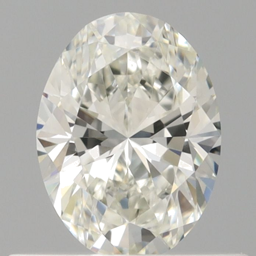 0.51 carat H-VS2 Natūralus Oval Deimantas (1)