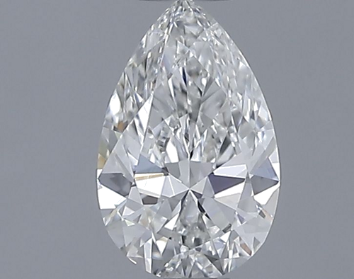 0.5 carat G-IF Natūralus Pear Deimantas (1)