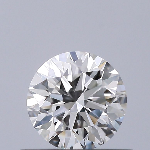 0.51 carat F-VVS1 Excellent cut Natūralus Round Deimantas (1)