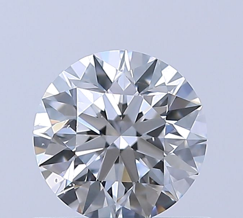 0.58 carat E-SI1 Excellent cut Natūralus Round Deimantas (1)