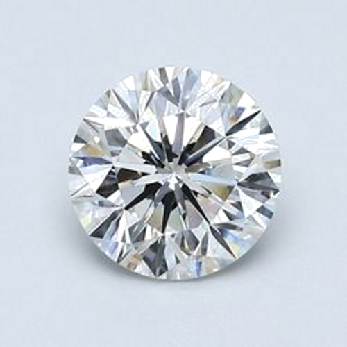 0.97 carat H-VS2 GD cut Natūralus Round Deimantas (1)