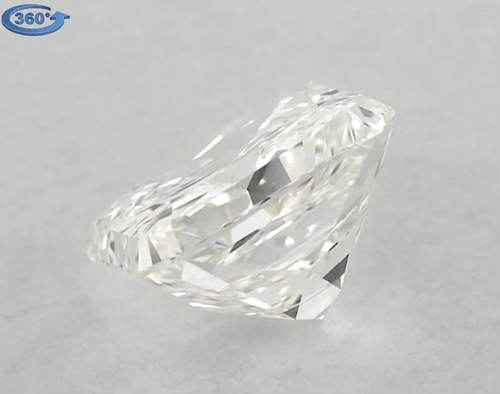 1.7 carat I-VVS2 Natūralus Radiant Deimantas (1)