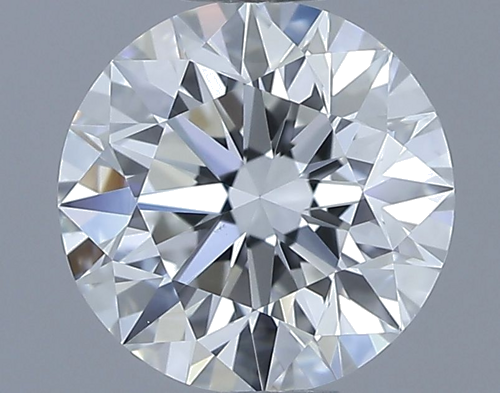 0.91 carat F-VS2 Excellent cut Natūralus Round Deimantas (1)