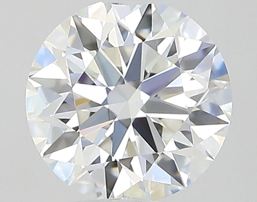 0.44 carat F-VVS1 Excellent cut Natūralus Round Deimantas (1)
