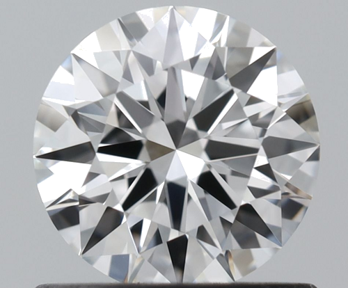 0.71 carat F-VVS1 Excellent cut Natūralus Round Deimantas (1)