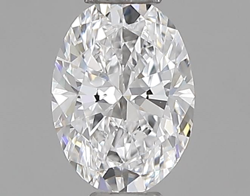 0.32 carat D-VVS1 Natūralus Oval Deimantas (1)