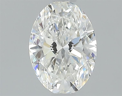0.4 carat G-VVS2 Natūralus Oval Deimantas (1)