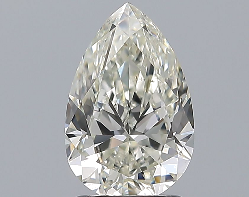 1.79 carat K-SI1 Natūralus Pear Deimantas (1)