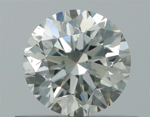 0.53 carat K-SI1 GD cut Natūralus Round Deimantas (1)