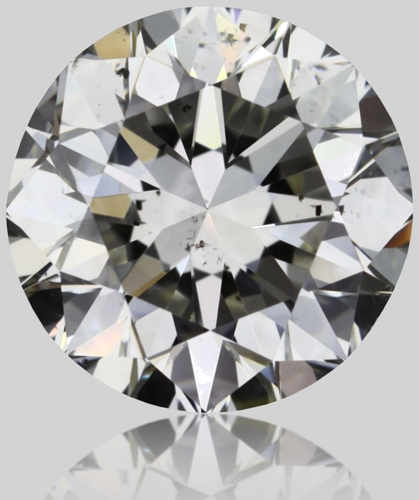 1.0 carat K-SI1 Very Good cut Natūralus Round Deimantas (1)